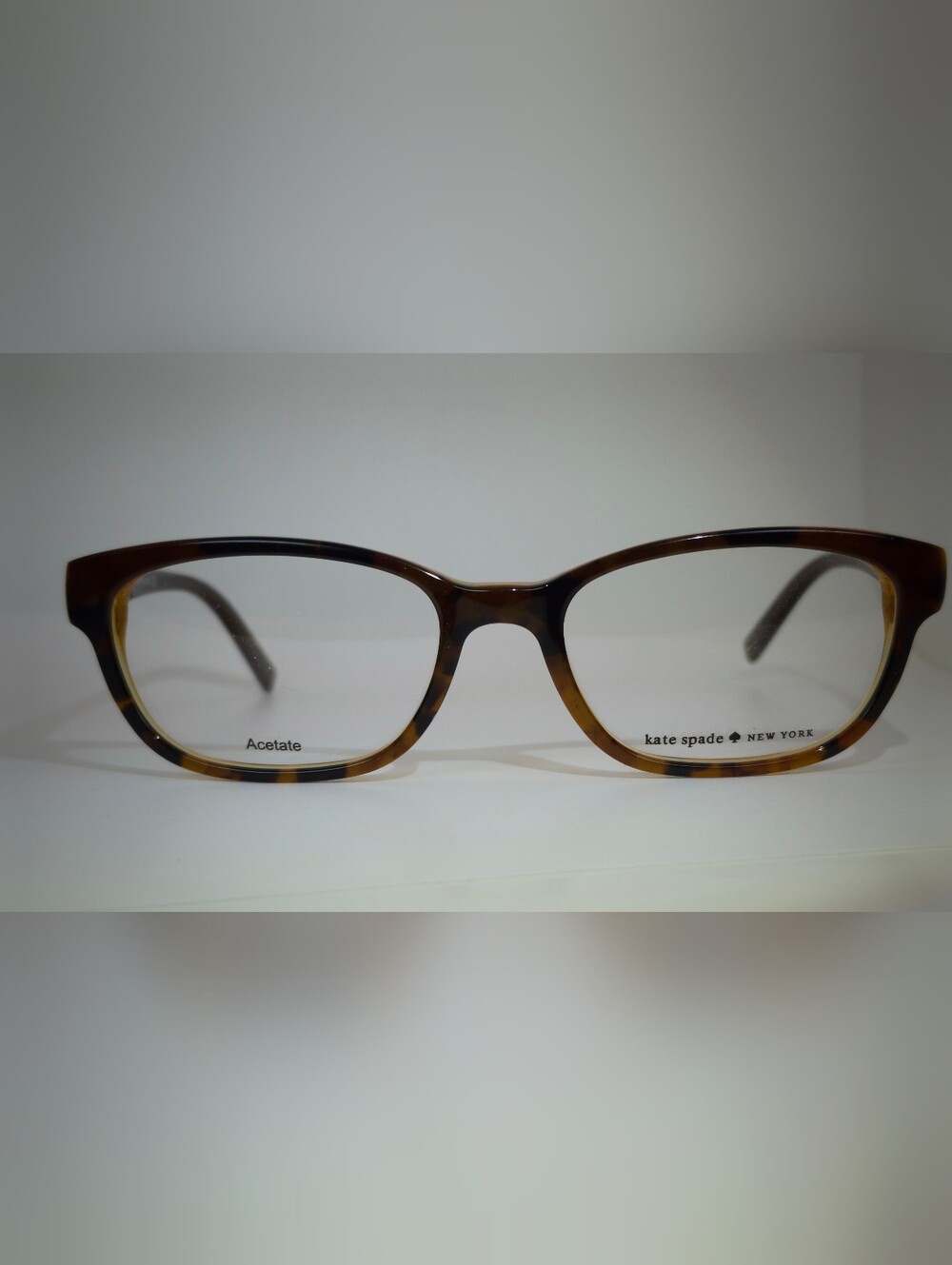 Kate Spade. Blakely. Brown Tortoiseshell Acetate Women's Glasses.